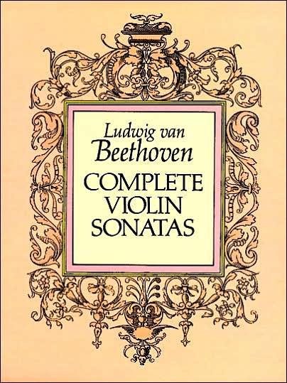 Cover for Music Scores · Complete Violin Sonatas (Dover Chamber Music Scores) (Paperback Bog) [Reprint edition] (1990)
