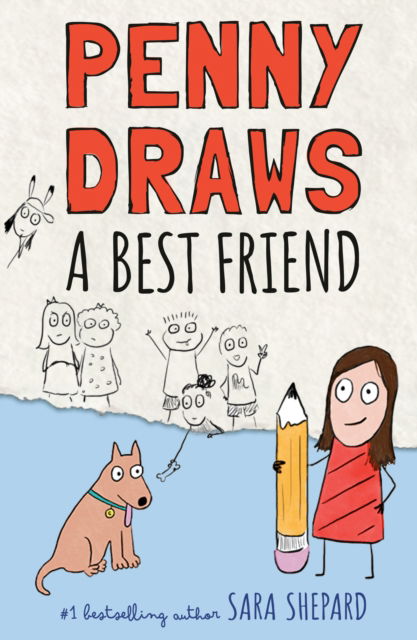 Cover for Sara Shepard · Penny Draws a Best Friend - Penny Draws (Inbunden Bok) (2023)