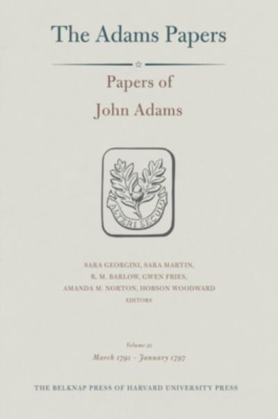 Cover for John Adams · Papers of John Adams - Adams Papers (Inbunden Bok) (2022)