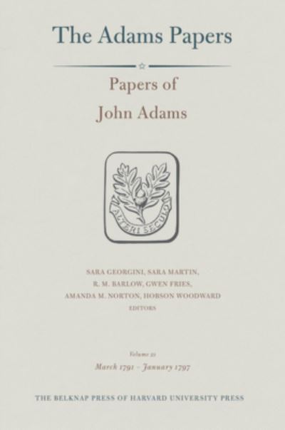 Cover for John Adams · Papers of John Adams - General Correspondence and Other Papers of the Adams Statesmen (Hardcover bog) (2022)