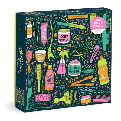 Cover for Galison · Andrea Pippins I Love My Hair Tools 500 Piece Puzzle (SPIEL) (2022)