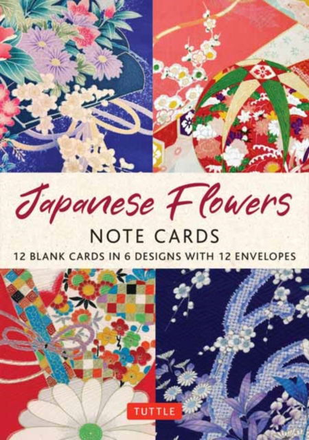 Japanese Flowers, 12 Note Cards: 12 Blank Cards in 6 Lovely Designs (2 each) with 12 Patterned Envelopes (Trycksaker) (2024)