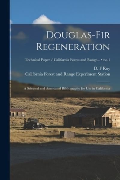 Cover for D F Roy · Douglas-fir Regeneration (Pocketbok) (2021)