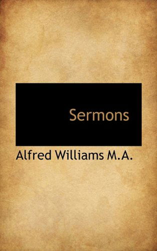 Cover for Alfred Williams · Sermons (Paperback Book) (2009)