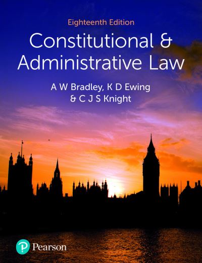 Cover for A. Bradley · Constitutional and Administrative Law (Paperback Book) (2022)