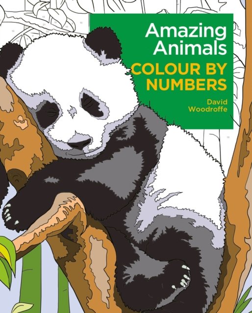 Cover for David Woodroffe · Amazing Animals Colour by Numbers - Arcturus Colour by Numbers Collection (Taschenbuch) (2024)