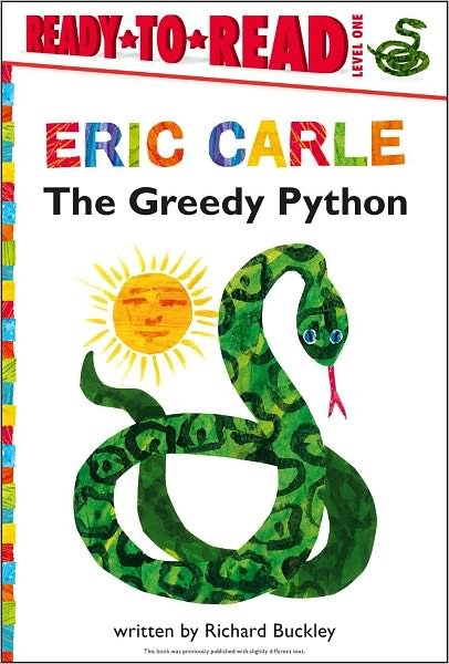Cover for Richard Buckley · The Greedy Python (Inbunden Bok) (2012)