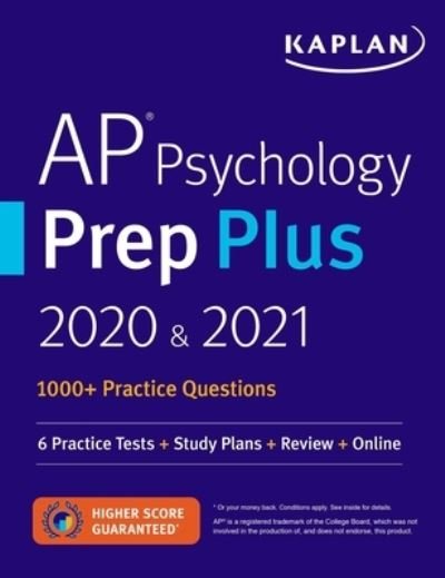 Cover for Kaplan Test Prep · AP Psychology Prep Plus 2020 And 2021 (Book) (2020)