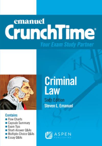 Cover for Steven L Emanuel · Emanuel Crunchtime for Criminal Law (Taschenbuch) (2022)