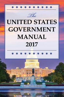 Cover for National Archives · The United States Government Manual 2017 (Paperback Book) (2018)