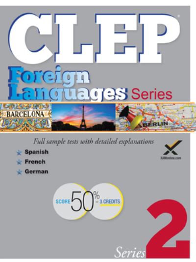 Cover for Sharon A Wynne · CLEP Foreign Language Series 2017 (Paperback Book) (2016)