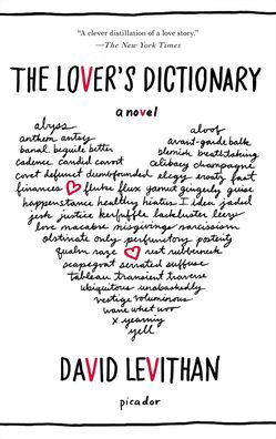 Cover for David Levithan · The Lover's Dictionary (Hardcover Book) (2019)