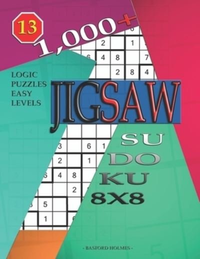 Cover for Basford Holmes · 1,000 + sudoku jigsaw 8x8 (Paperback Book) (2019)