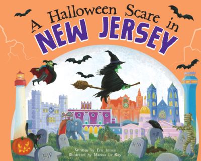 Cover for Eric James · A Halloween Scare in New Jersey (Hardcover Book) (2021)