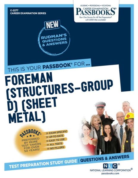 Foreman (Structures-Group D) (Sheet Metal), Volume 2277 - National Learning Corporation - Boeken - Passbooks - 9781731822772 - 1 februari 2020