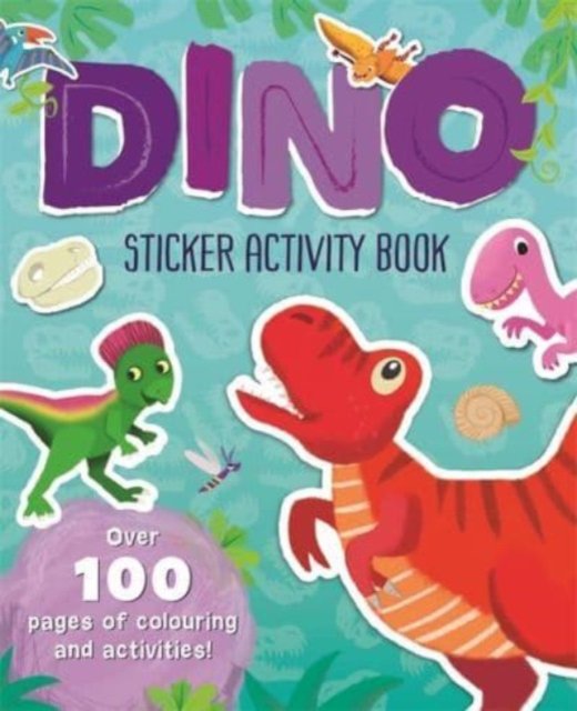 Cover for Igloo Books · Dinosaur Activity Book - Bumper Book of Colouring and Activities (Paperback Book) (2023)