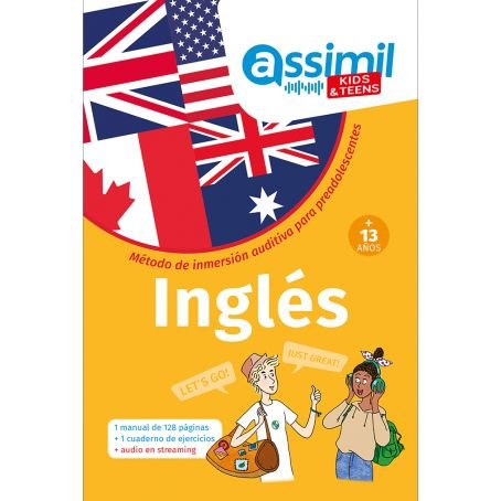 Cover for Assimil · Inglés. Método de inmersión auditiva para preadolescentes (+13 años) (Hardcover Book) (2021)