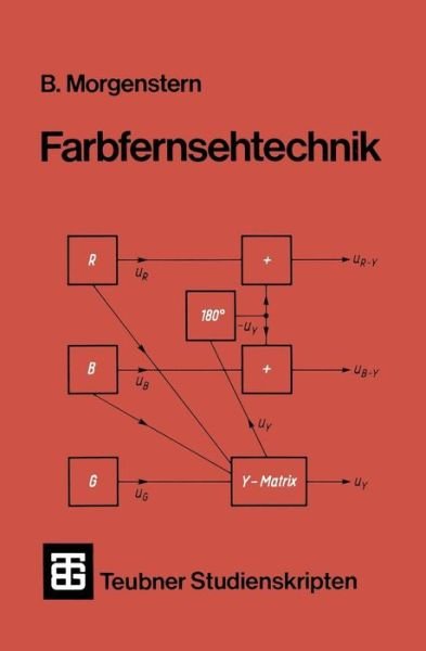 Cover for Univ -prof Dr -ing Bodo Morgenstern · Farbfernsehtechnik - Teubner Studienskripte Technik (Paperback Book) (1989)
