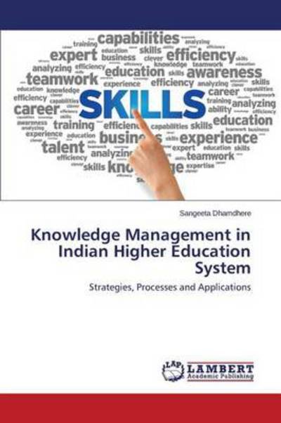 Cover for Dhamdhere Sangeeta · Knowledge Management in Indian Higher Education System (Paperback Book) (2014)