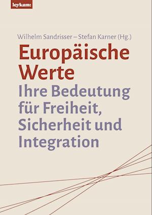 Cover for Wilhelm Sandrisser · Europäische Werte (Book) (2023)