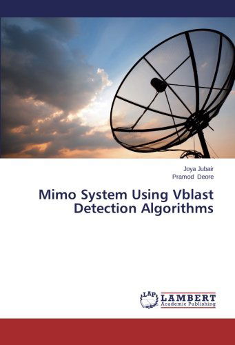 Cover for Pramod Deore · Mimo System Using Vblast Detection Algorithms (Paperback Book) (2014)