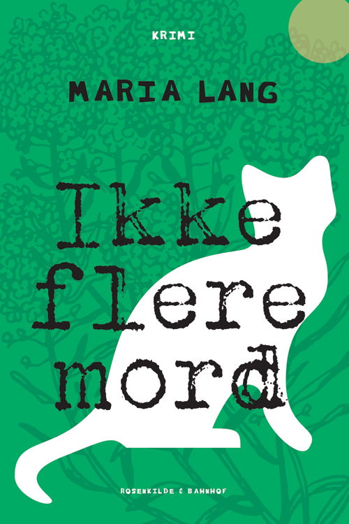 Cover for Maria Lang · Ikke flere mord (Sewn Spine Book) [1st edition] (2014)