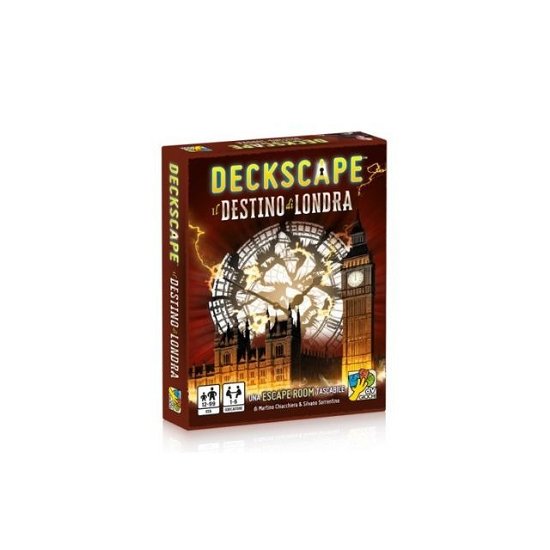 Cover for Dv Giochi: Deckscape · Dv Giochi: Deckscape - Il Destino Di Londra (Leketøy)