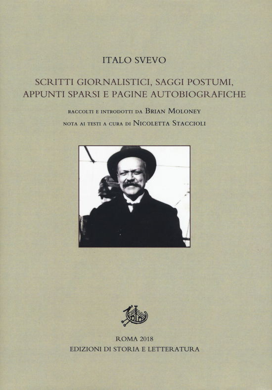 Cover for Italo Svevo · Scritti Giornalistici, Saggi Postumi, Appunti Sparsi E Pagine Autobiografiche. Ediz. Critica (Book)