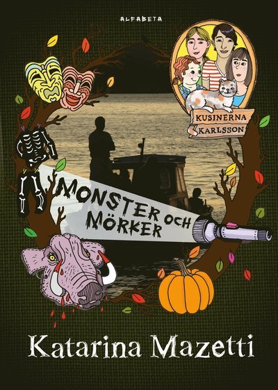 Cover for Katarina Mazetti · Kusinerna Karlsson: Monster och mörker (Kartor) (2013)