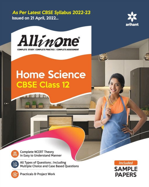 Cover for Dolly Jain · Cbse All in One Home Science Class 12 (as Per Latest Cbse Syllabus Issued on 21 April 2022) (Paperback Bog) [2 Revised edition] (2022)