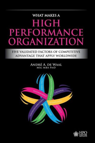 Cover for André A. de Waal · What Makes a High Performance Organization (Paperback Book) (2019)