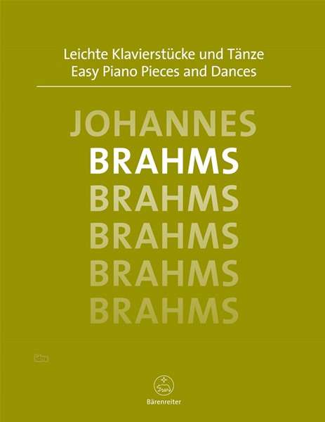 Cover for Brahms · Leichte Klavierstücke und Tänze (Book)