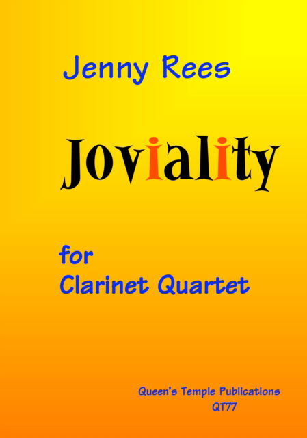 Cover for Joviality (Sheet music) (2004)