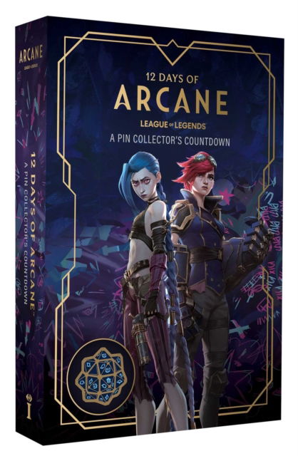 Cover for Insight Editions · 12 Days of Arcane: A Pin Collector's Countdown - Gaming (Book) (2025)