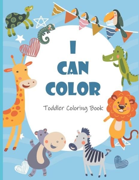 Cover for Pabilito Art · I Can Color Toddler Coloring Book (Paperback Book) (2020)