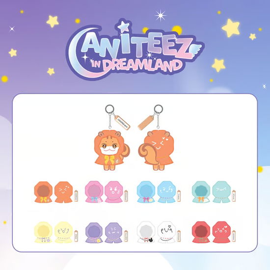 Aniteez In Dreamland -  Doll Keyring Clothes - Wish Cloak Ver. - ATEEZ - Fanituote - KQ Ent. - 9957226264772 - maanantai 31. maaliskuuta 2025