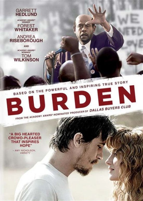 Cover for Burden (DVD) (2020)