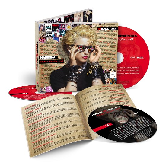 Cover for Madonna · Finally Enough Love (50 Number Ones) (CD) [Deluxe edition] (2022)