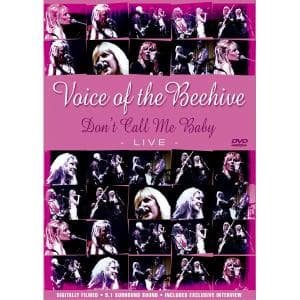 Cover for Voice of the Beehive · Don't Call Me Baby Live (DVD) (2008)