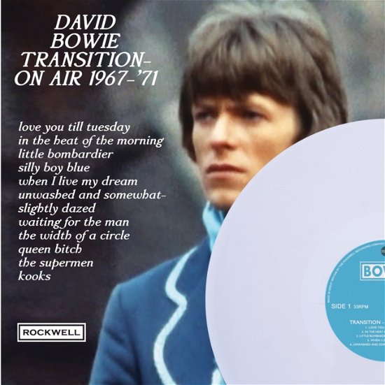 Cover for David Bowie · Transition On Air 1967-71 (White Vinyl) (LP) (2022)
