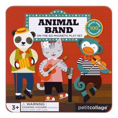 Cover for Petit Collage · Animal Band On-the-Go Magnetic Play Set (ACCESSORY) (2021)