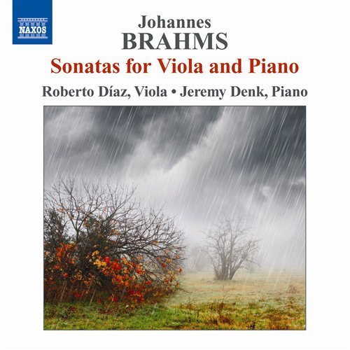 Sonatas for Viola & Piano - Brahms / Diaz / Denk - Musiikki - NAXOS - 0747313082773 - tiistai 27. huhtikuuta 2010