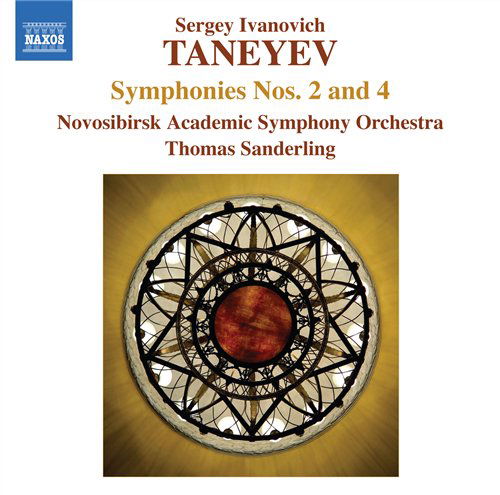 Cover for Taneyev / Novosibirsk Academic So / Sanderling · Symphonies Nos 2 &amp; 4 (CD) (2010)