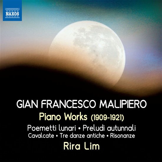 Cover for Rira Lim · Malipieropiano Works (CD) (2014)