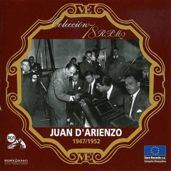 Cover for Juan D'arienzo · Coleccion 78 R.p.m.-(1947/1952) (CD) (2005)