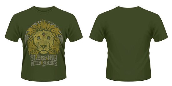 Lion Crest Green - Sleeping with Sirens =t-s - Merchandise - PHDM - 0803341394773 - 18. mars 2013