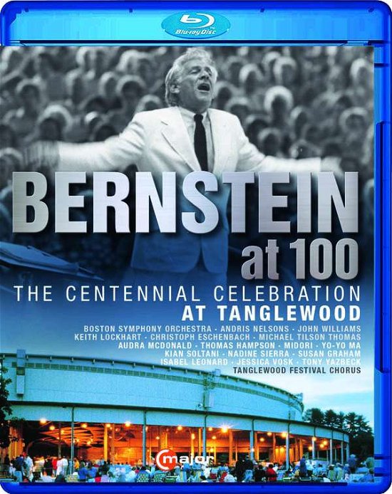 Cover for Nelsons / Eschenbach / Tilson Thomas / BSO/+ · Bernstein at 100 (Blu-ray) (2019)