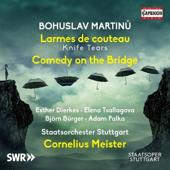 Cover for Tsallagova, Elena / Esther Dierkes / Staatsorchester Stuttgart · Martinu: Larmes De Couteau - Comedy On The Bridge (CD) (2022)