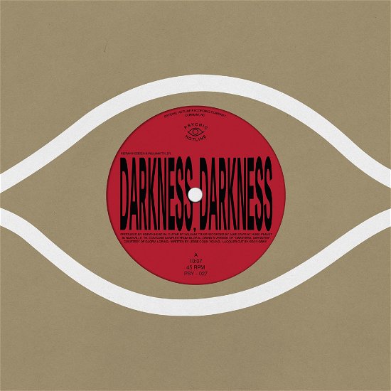 Cover for Kieran Hebden (Four Tet) &amp; William Tyler · Darkness Darkness / No Services (LP) (2023)