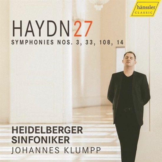Haydn 27 : Symphonies Nos. 3, 33, 108, & 14 - Heidelberger Sinfoniker - Muziek - HANSSLER - 0881488220773 - 3 februari 2023